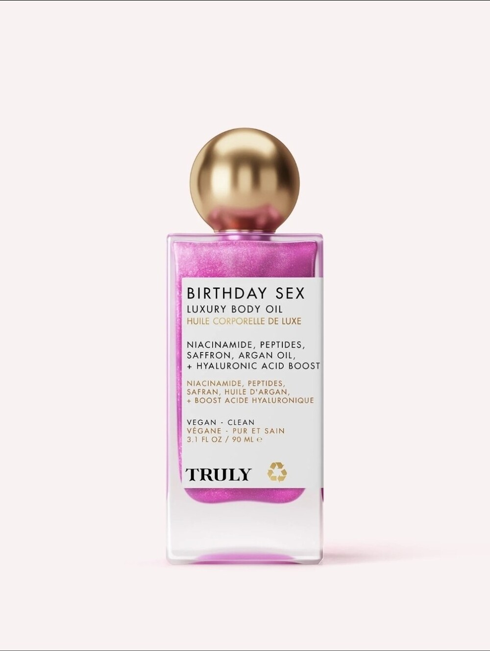 Truly Birthday Sex Luxury Body Oil, 3 fl oz. NEW